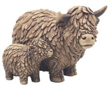 Hughie Highland Cow & Calf