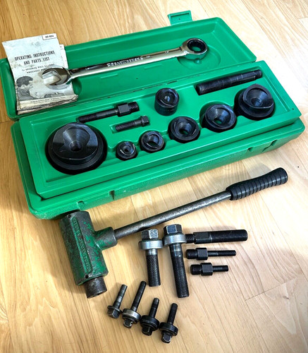 Greenlee knockout punch driver - greenlee,