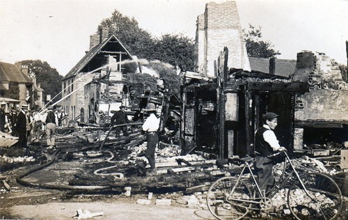 Fire disaster unused - fire,