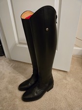 Sergio Grasso Field Boot, Black, 39 XLW, NEW