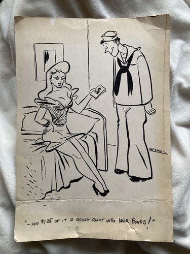 Hank ketcham war bond cartoon - ketcham,