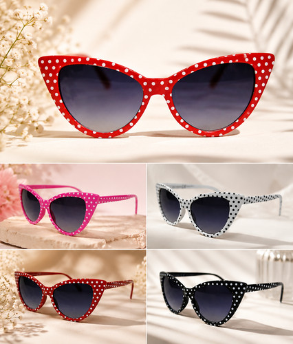 Vintage polka dot - polka, eye