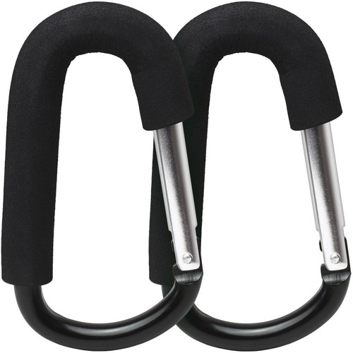 Carabiner baby buggy clips - buggy,