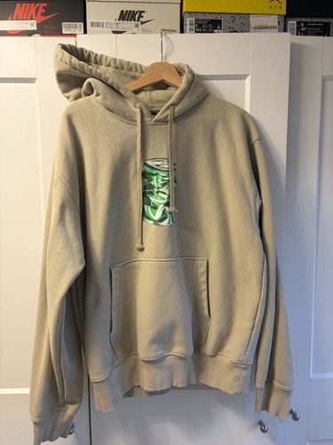 Stussy soda can hoodie - stussy, khaki