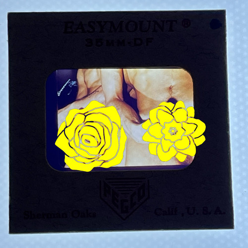 Vintage 35mm photo slide male - 35mm,