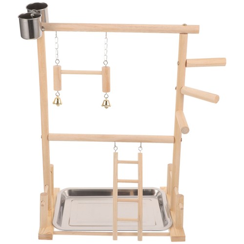 Set pet parrot playstand - parrot,