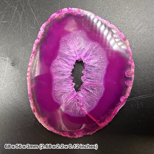 Agate slice inch natural - agate,