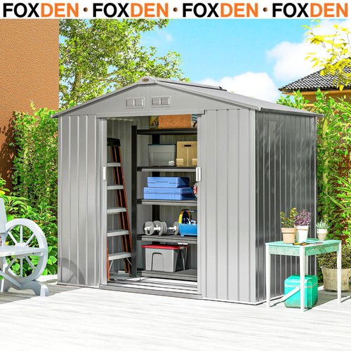 Metal garden shed 4ft - metal, 7