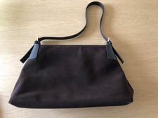 Whistles Paloma medium chocolate brown shoulder bag