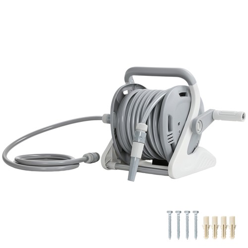Outsunny portable garden - garden, hose