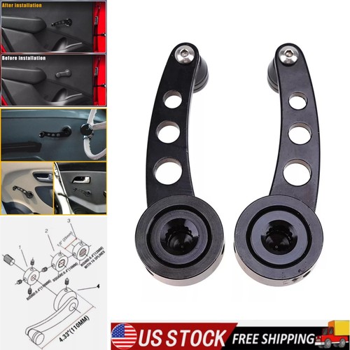 2pcs aluminum window crank - 2pcs,