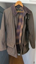 Mens Green Barbour Jacket Size