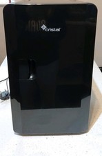Cristal Black Large Table Top Fridge  Cold Warm Setting