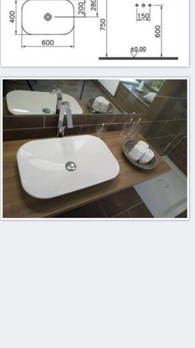 Vitra 5194 5221 countertop - vitra, 5194/