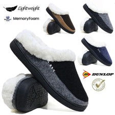 DUNLOP MENS SLIPPERS WINTER