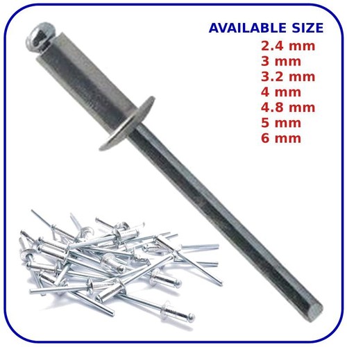 Pop rivets 4mm - rivets, 3.2mm