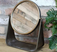 Industrial Style Metal Round