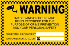 Warning Images & Sound being