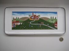 VILLEROY & BOCH DESIGN NAIF LAPLAU PORCELAIN SANDWICH MINCE PIE TRAY PLATTER