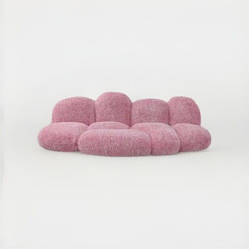 Pink teddy boucle 4 - boucle,