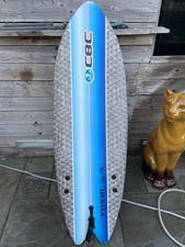 CBC Sushi 5.8 Surfboard with 3 fins And Lease