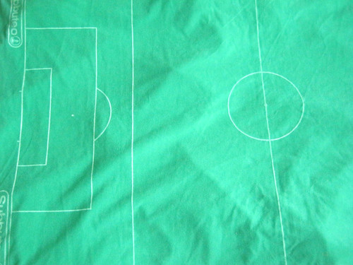 Subbuteo pitch with handles - with,