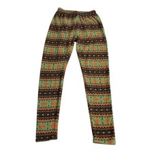 Fair Isle Fleece Leggings Base