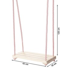 Solid Beech Wood Garden Swing