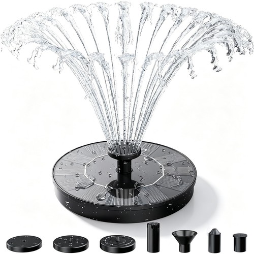 Solar fountain pump - with, 6