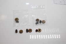 6 x Romford Steel Worm & Brass