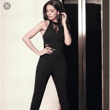Black Lipsy London Jumpsuit UK