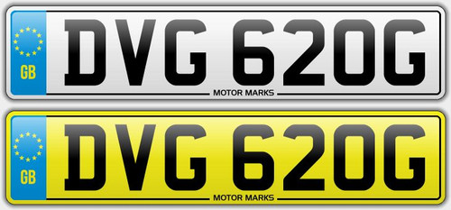 Cherished number plate dvg - cherished,
