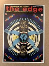 The Edge Eclipse Coventry Rave Flyer A4