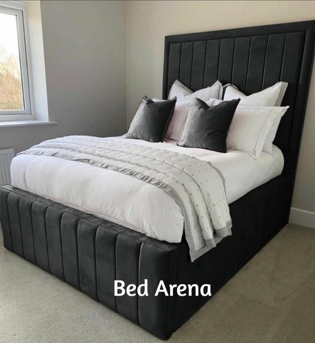 Plush velvet emilia bed - emilia,