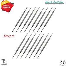 Black nail file - nail, double