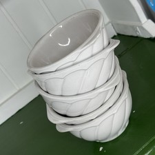 Set Of 5 Vintage Stoneware