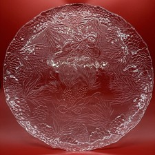 13” Clear Glass Serving