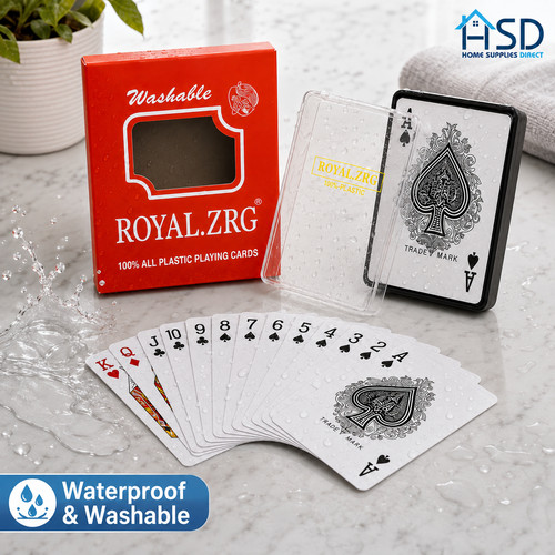 Royal 100 plastic playing - royal, 100%