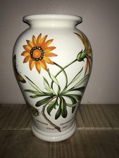 Portmeirion Botanic Garden African Daisy Vase 21cm High Vintage VGC
