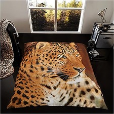 King Size 3D Leopard Print