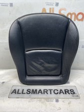 SMART CAR 451 FORTWO 2007-2014 - BLACK LEATHER PASSENGER / DRIVERS SEAT BASE
