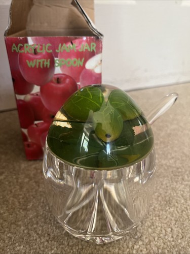 Vintage acrylic and lucite - and, jam