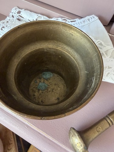 Antique heavy solid brass - heavy,