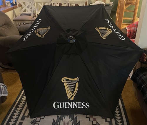 Guinness patio umbrella - patio, metal
