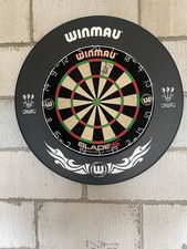 Match Used Dart Board Signed