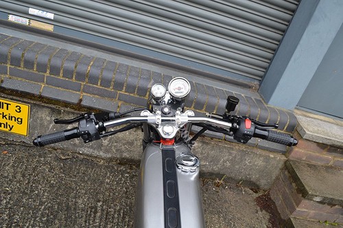 22mm chrome motorcycle - 7/8",