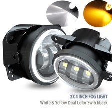 Pair 4" Inch LED Fog Lights