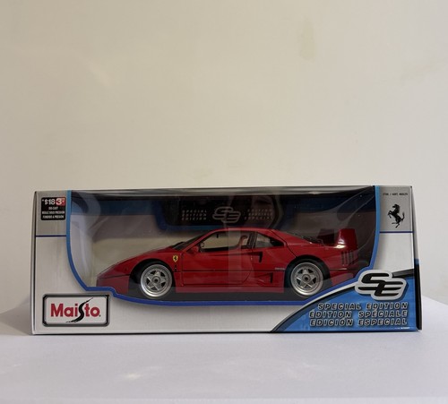 Ferrari f40 1987 maisto 18 - ferrari, 1:18