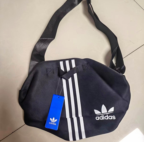 Adidas black white striped - black/white,