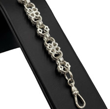 925 Silver Irish Clover  Gypsy